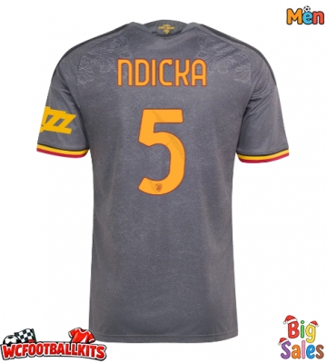 AS Roma Evan Ndicka #5 Replica Third Stadium Shirt 2026-27 Short Sleeve